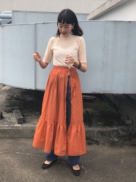 maeさん(レディース・172cm)の春コーディネート