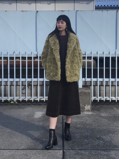 セール】コーデュロイワンピース（ワンピース）｜ADAM ET ROPE