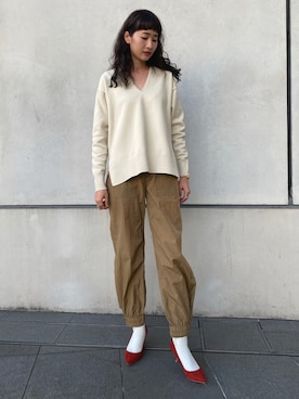 maeさん（レディース・172cm）の冬コーディネート