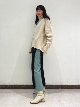 maeさん（レディース・172cm）の冬コーディネート
