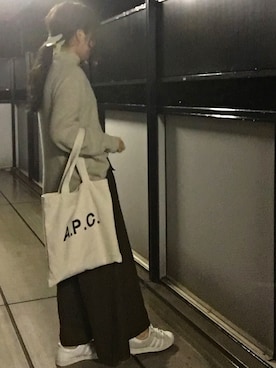 こめ☺︎さん(レディース・162cm)の冬コーディネート