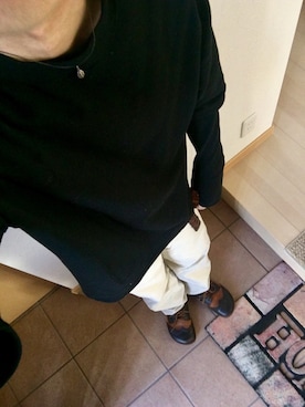 「Lui's（ルイス）のアイテム（その他トップス）」を使った、ふる〜いの着るヤツ。さん（メンズ・173cm）の冬コーディネート