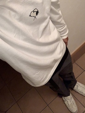 「CONVERSE（コンバース）のCONVERSE (コンバース）　JACK PURCELL　ジャックパーセル　（スニーカー）」を使った、ふる〜いの着るヤツ。さん（メンズ・173cm）の冬コーディネート