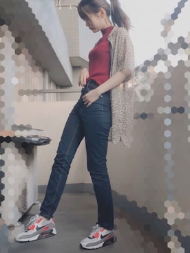 「ポニーテール」｜おみくさん（レディース・162cm・10代）の春コーディネート