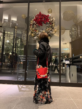 シャツワンピースを使った ファーブルゾン の人気ファッションコーディネート Wear