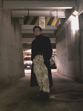 「Paul Smith（ポールスミス）のアイテム（その他アウター）」を使った、®︎yota.さん（メンズ・177cm）の冬コーディネート