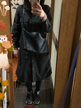 「MHL.」｜「アイテム（ワンピース/ドレス）」を使った、nmc18さん（レディース・160cm）の秋コーディネート