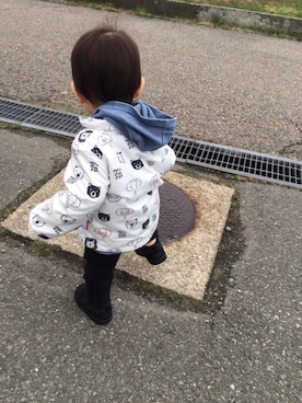 「NIKE（ナイキ）のNIKE/コートバーロウ　LOW TDV（スニーカー、ブラック系）」を使った、manamiさん（レディース・168cm）の春コーディネート