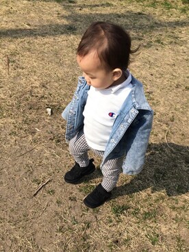 manamiさん（キッズ・90cm）の春コーディネート