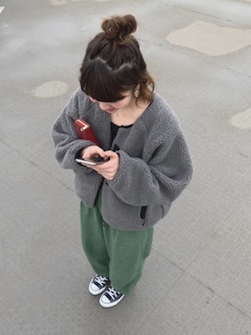 「A.P.C.」｜「アイテム（財布/小物）」を使った、maさん（レディース・160cm）の秋コーディネート