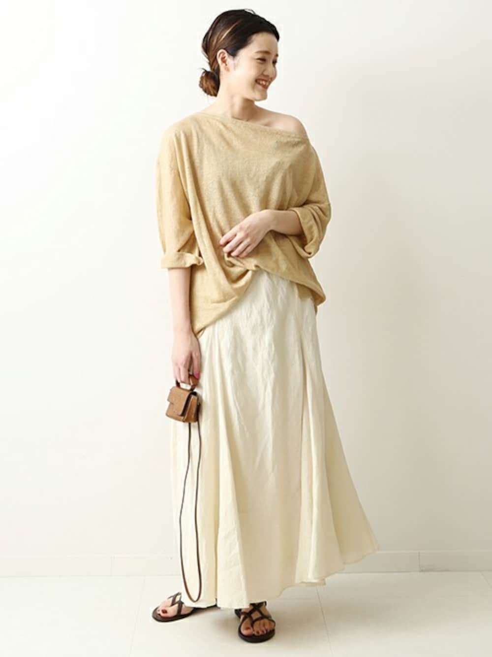 値下げ！plage Linen Flared スカート plage（プラージュ）の「Linen Flared スカート2◇（スカート