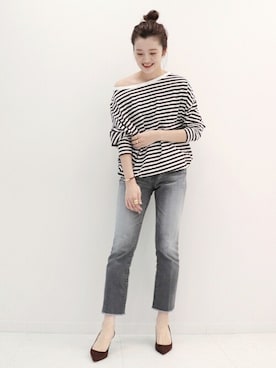 「plage（プラージュ）のアイテム」を使った、yokoさん（レディース・163cm）の秋コーディネート