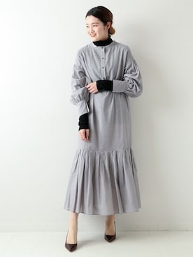 「plage（プラージュ）のアイテム」を使った、yokoさん（レディース・163cm）の冬コーディネート