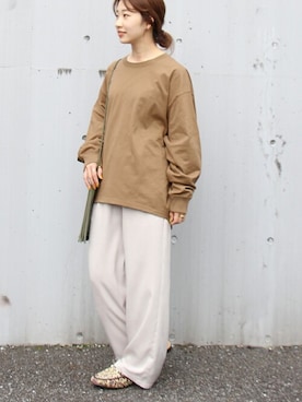 「NOMADIS（ノマディス）のアイテム」を使った、kuboさん（レディース・158cm）の夏コーディネート