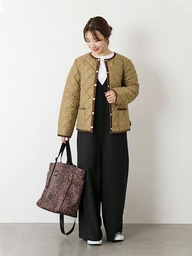 「JOURNAL STANDARD（ジャーナルスタンダード）のアイテム（オールインワン・サロペット）」を使った、kuboさん（レディース・158cm）の夏コーディネート