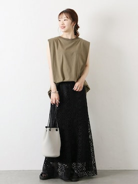 kuboさん（レディース・158cm）の夏コーディネート