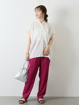 kuboさん（レディース・158cm）の夏コーディネート