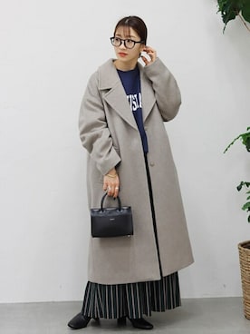 「YAHKI（ヤーキ）のアイテム」を使った、kuboさん（レディース・158cm）の秋コーディネート