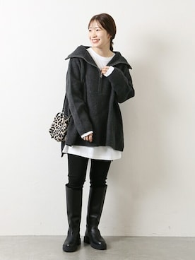 kuboさん（レディース・158cm）の秋コーディネート