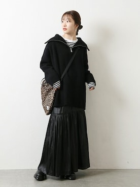 「Drifter（ドリフター）のアイテム」を使った、kuboさん（レディース・158cm）の秋コーディネート