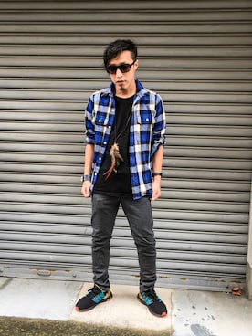 「Garden of Eden（ガーデンオブエデン）のアイテム」を使った、Vinnyさん（メンズ・163cm）の秋コーディネート