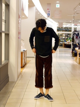 「Patrick」｜LB_UENOさん（メンズ・182cm）の冬コーディネート