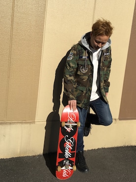 「ジョーダン」｜yo-sukeさん（メンズ・180cm）の冬コーディネート