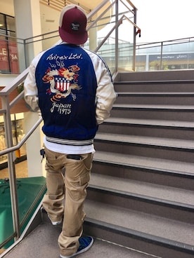 yo-sukeさん（メンズ・180cm）の春コーディネート