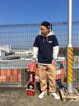 yo-sukeさん（メンズ・180cm）の春コーディネート