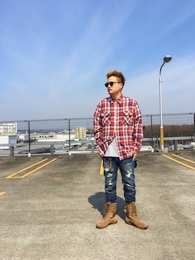 yo-sukeさん(メンズ・180cm)の春コーディネート