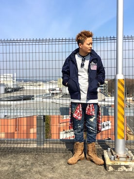 yo-sukeさん(メンズ・180cm)の春コーディネート