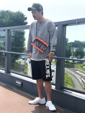 yo-sukeさん（メンズ・180cm）の夏コーディネート