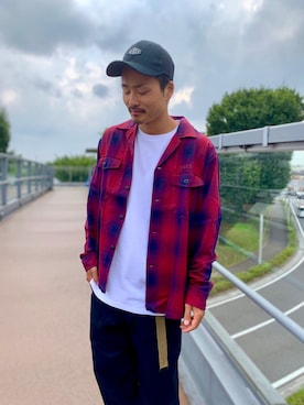 yo-sukeさん（メンズ・180cm）の夏コーディネート