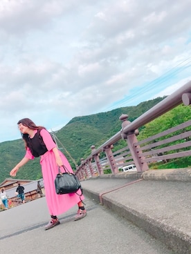 かわの みさとさん（レディース・156cm）の秋コーディネート