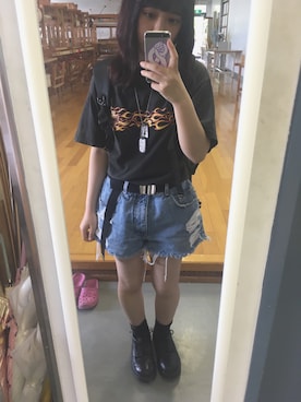 ベルトを使った ショーパン の人気ファッションコーディネート Wear