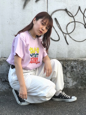 Fukuo Yuukaさん（レディース・145cm）の夏コーディネート