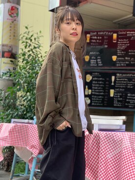 Fukuo Yuukaさん（レディース・145cm）の夏コーディネート