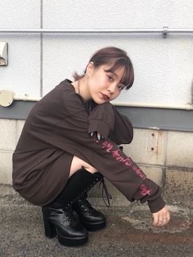 Fukuo Yuukaさん（レディース・145cm）の秋コーディネート