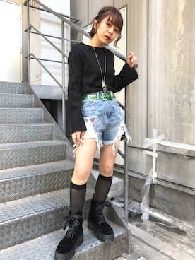 Fukuo Yuukaさん（レディース・145cm）の秋コーディネート
