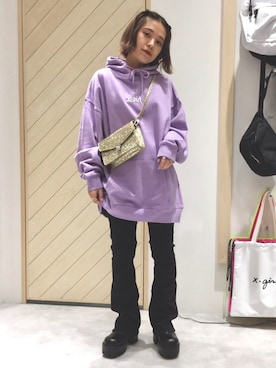 「Jeffrey Campbell（ジェフリーキャンベル）のアイテム」を使った、Fukuo Yuukaさん（レディース・145cm）の秋コーディネート