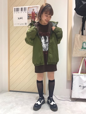 Fukuo Yuukaさん（レディース・145cm）の秋コーディネート