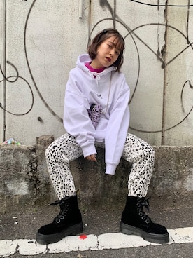 Fukuo Yuukaさん（レディース・145cm）の冬コーディネート