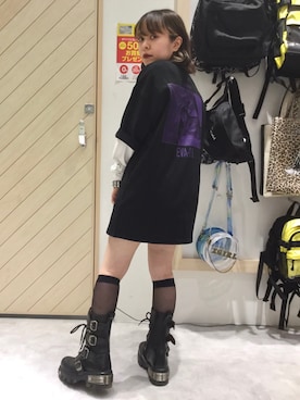 「NewRock」｜Fukuo Yuukaさん（レディース・145cm）の春コーディネート