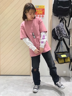 Fukuo Yuukaさん(レディース・145cm)の春コーディネート