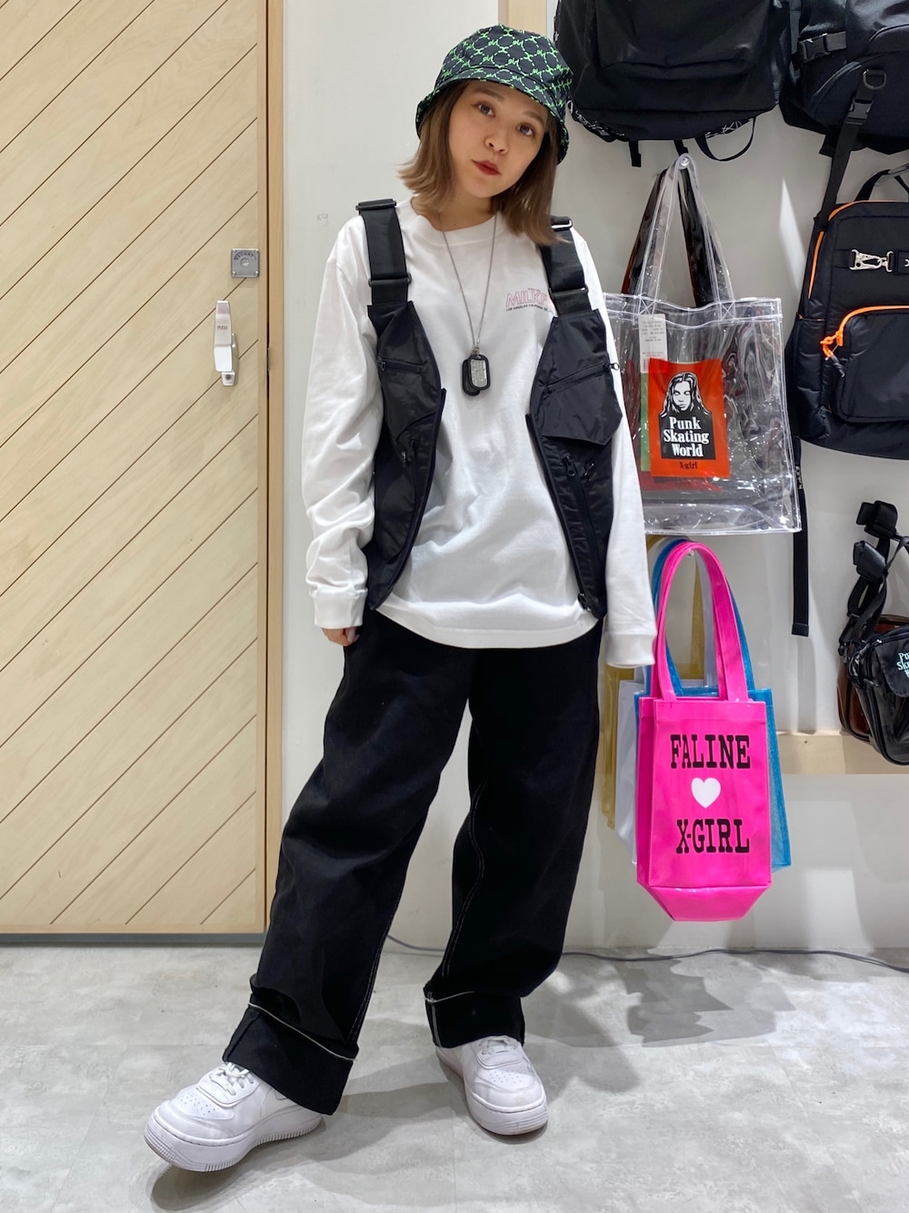 MILKFED.（ミルクフェド）の「LOGO CHEST RIG VEST（ベスト）」 - WEAR
