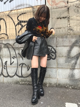 Fukuo Yuukaさん（レディース・145cm）の秋コーディネート