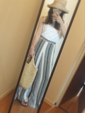 yukacocoさん（レディース・160cm）の夏コーディネート