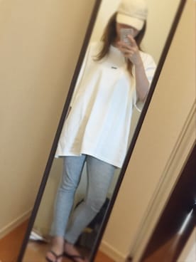 「TODAYFUL（トゥデイフル）のアイテム（ビーチサンダル）」を使った、yukacocoさん（レディース・160cm）の秋コーディネート