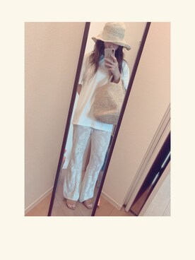 「Dieu（ディユウ）のアイテム」を使った、yukacocoさん（レディース・160cm）の夏コーディネート