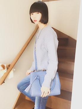 「Jewelna Rose（ジュエルナローズ）のアイテム」を使った、Ⓜ︎🐿️ena.さん（レディース・157cm）の冬コーディネート